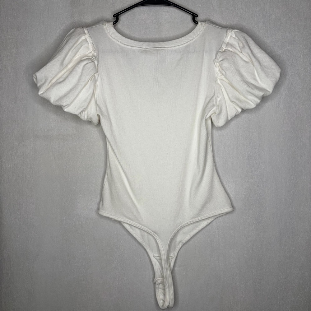 Free People Intimately White Downtime Bodysuit - Picture 8 of 9